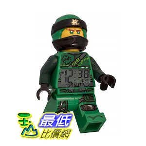 [8美國直購]LEGO 樂高 機器人鬧鐘 綠色 Ninjago Lloyd Minifigure（2018）9.5吋。影音與家電人氣店家玉山最低比價網的首頁、美國直購館、@小家電有最棒的商品。快到日本