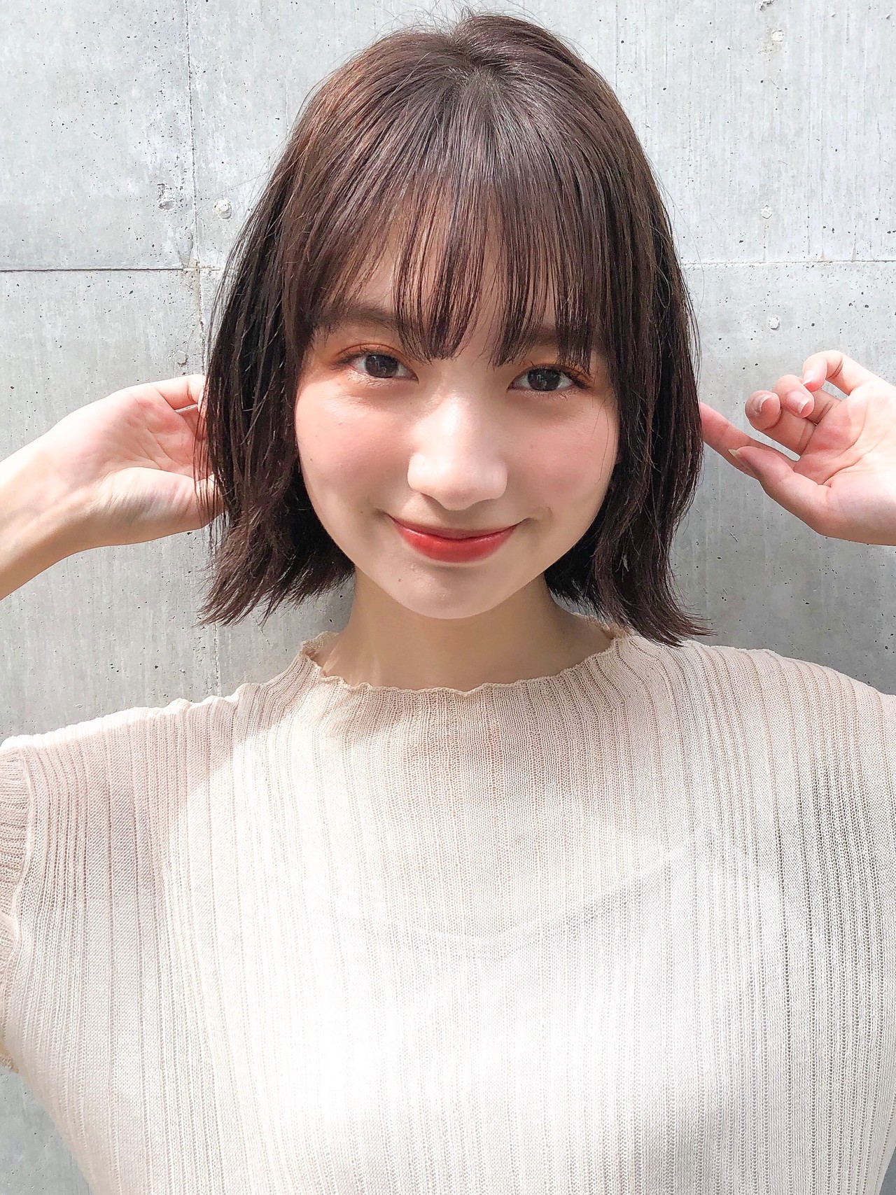 今伸ばしかけ風ヘアが可愛いと話題沸騰中 Hair