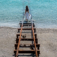 大分景點｜延伸進海裡的鐵道 宛如神隱少女海上電車場景！佐賀關黒ヶ浜