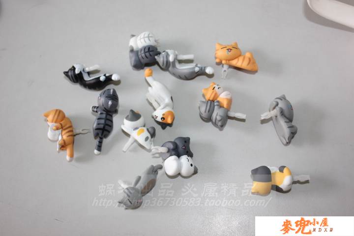 日韓萌系起司貓防塵塞趴趴貓手機耳機防塵塞華為小米iphone6 OPPO