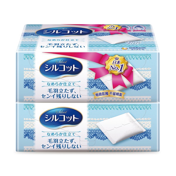 絲花化妝棉(80+2片) 2入【康是美】