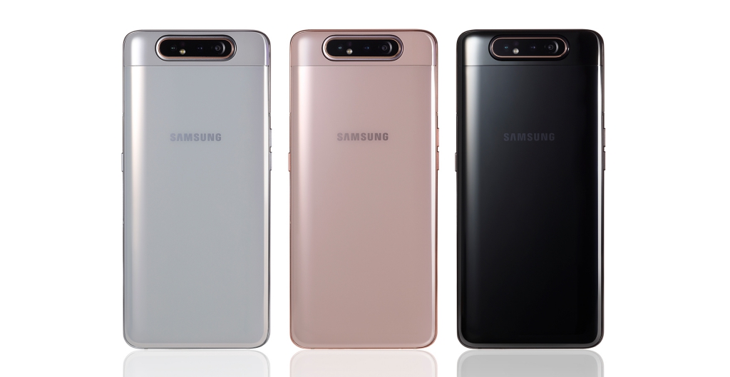 為直播時代設計的翻轉鏡頭手機，三星發表 Galaxy A80