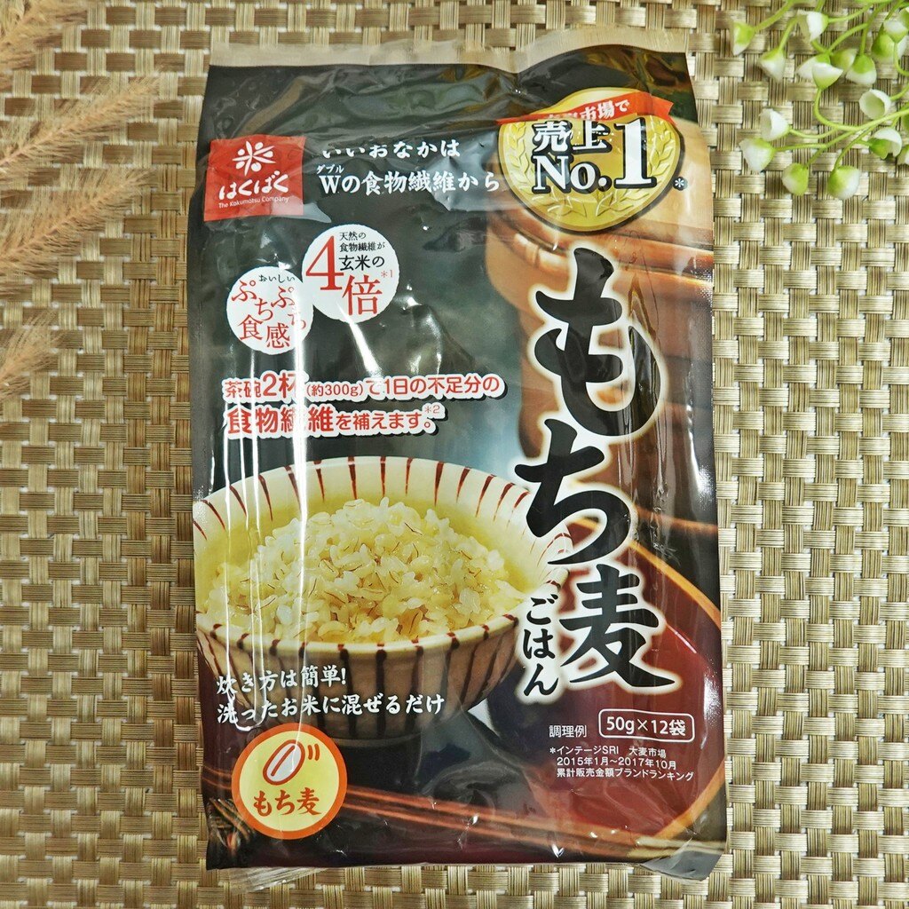 Hakubaku 黃金糯麥 600g【4902571112686】(廚房美味)