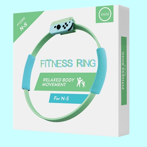 【玩樂小熊】Switch遊戲NS 單健身環+腿部固定帶 無遊戲 健身環大冒險專用環 兒童款 動物森友會色