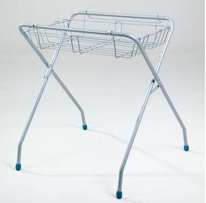 嬰兒澡盆支架可摺疊寶寶浴盆支撐架新生兒撫觸尿布台護理台洗澡架6/17