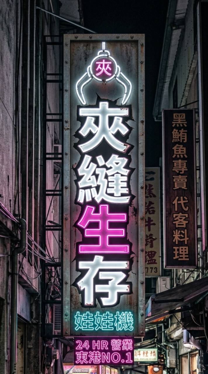 夾縫生存｜東港中正路娃娃機 (佳吉烤饅頭隔壁)