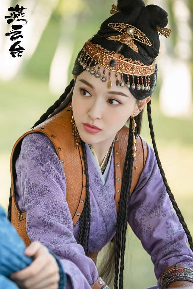 古裝劇同款「異域美女」造型6：唐嫣 飾演《仙劍奇俠傳三》紫萱