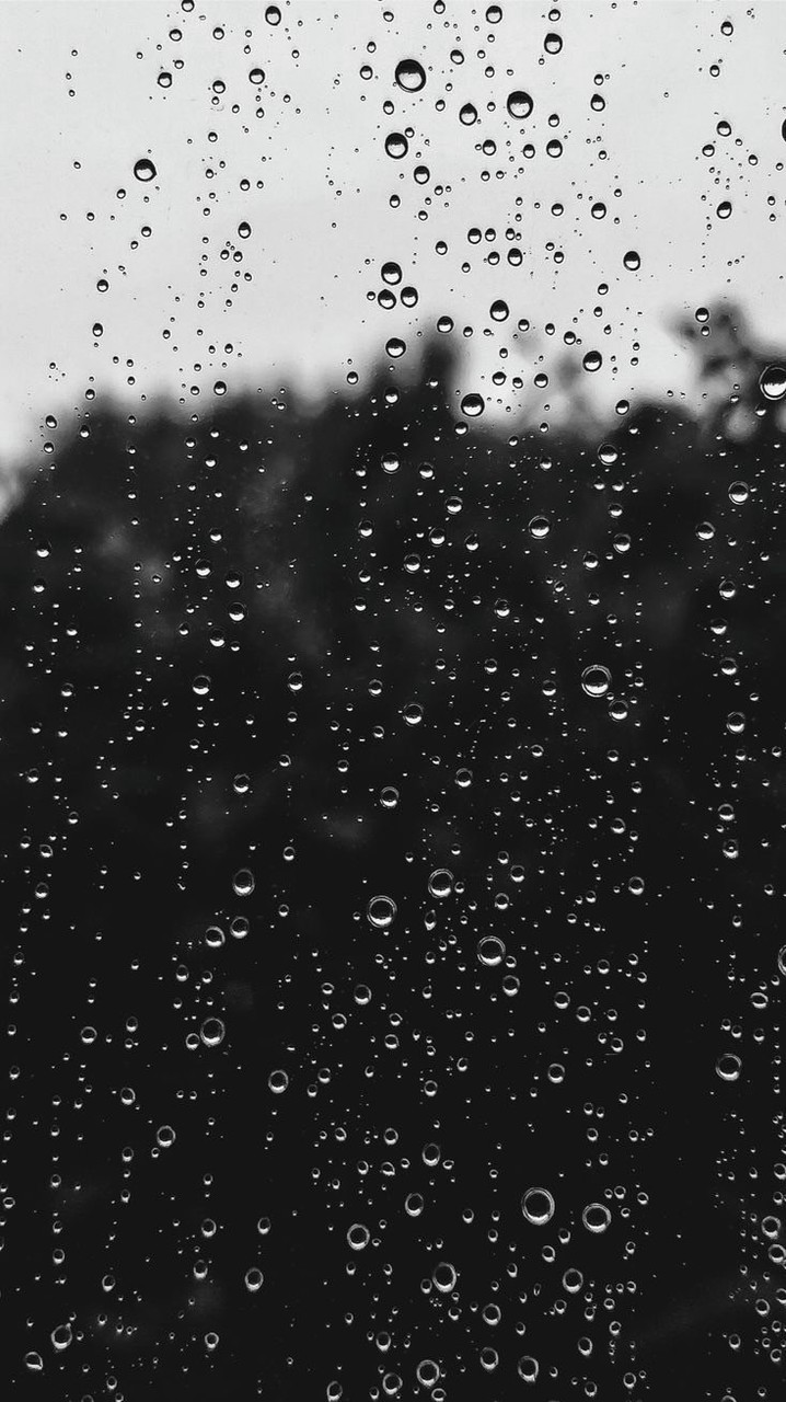 雨粒。