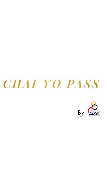 ChaiYoPass Official