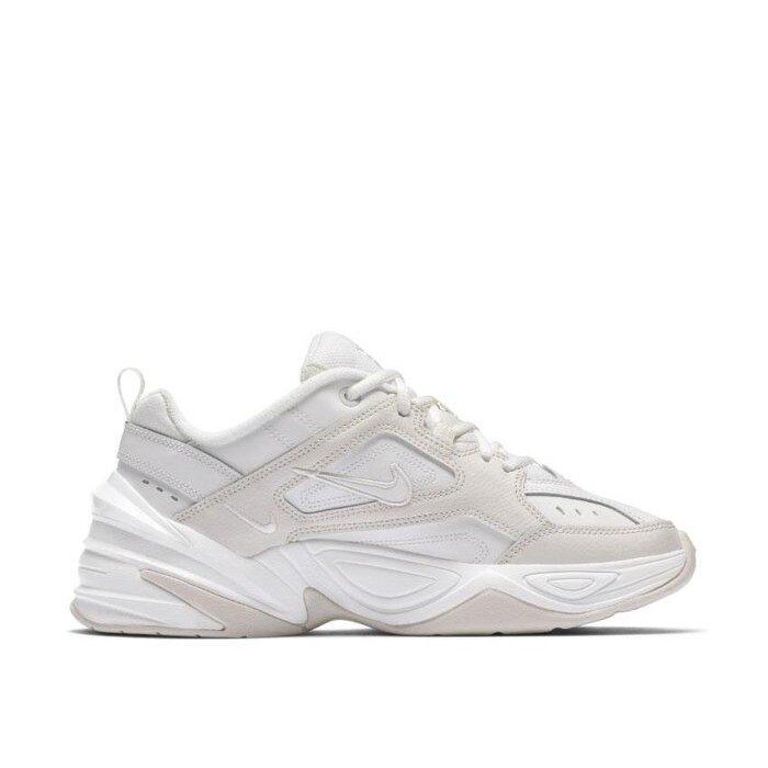 【日本海外代購】Nike Monarch M2K Tekno 老爹鞋 皮革 奶茶灰 厚底增高 女 AO3108006