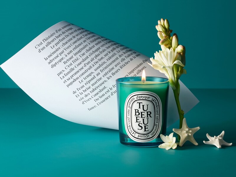 diptyque 2022限量版晚香玉蠟燭 形象圖