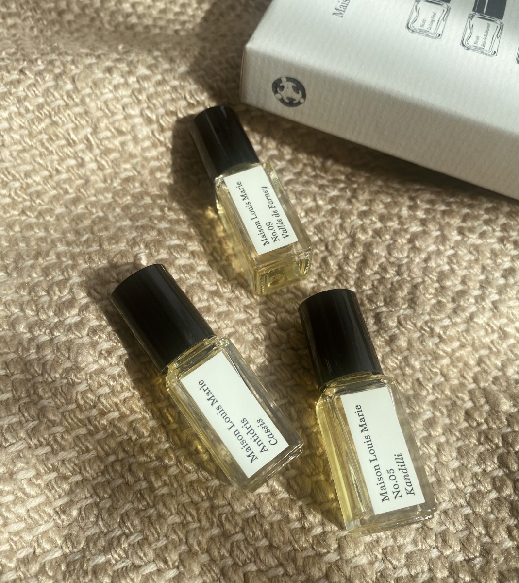 Maison Louis Marie パフュームオイル ディスカバリーセット Perfume Oil Discovery Set - Bestseller Fragrances – Maison