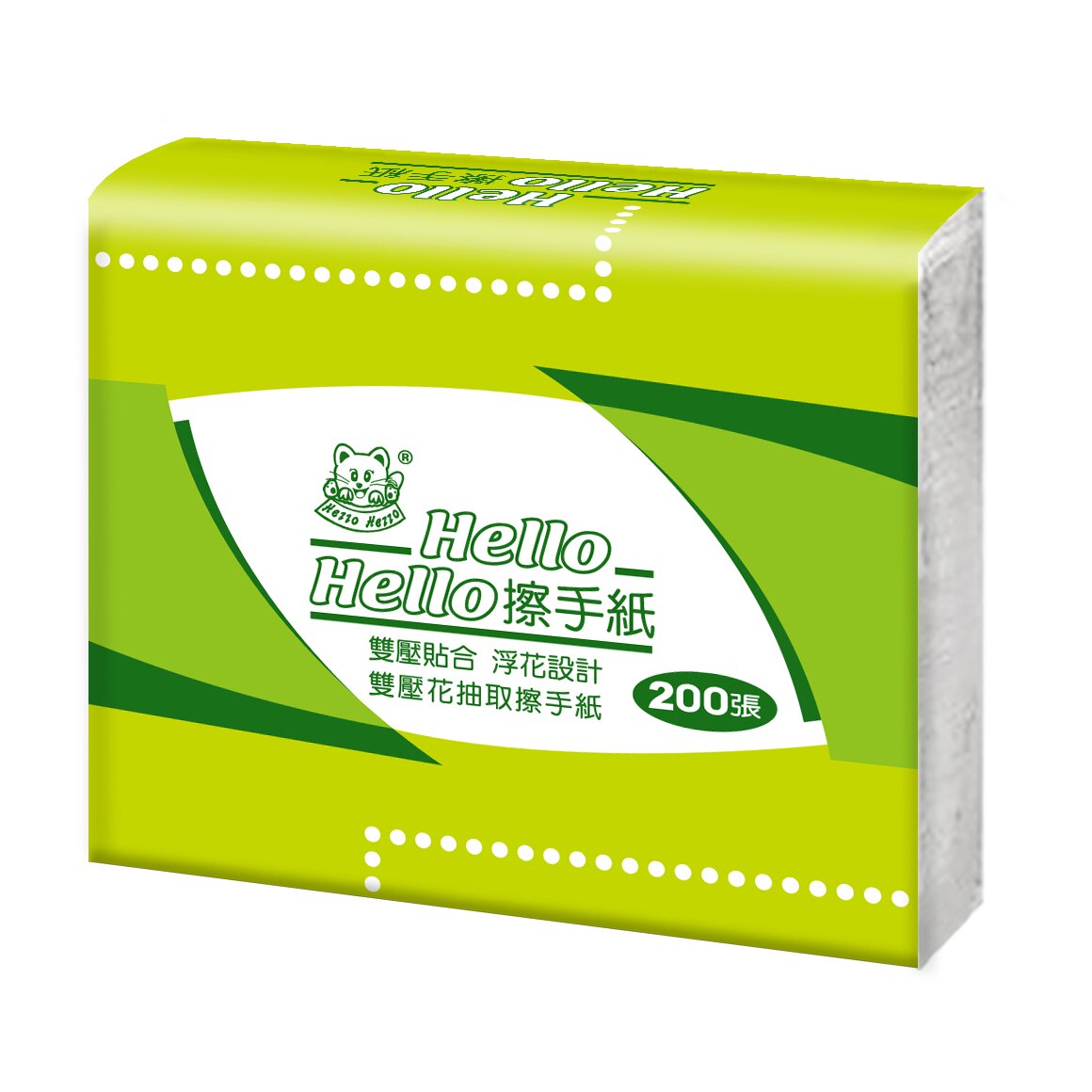 【HELLO】環保擦手紙21X21/100抽/20包/箱