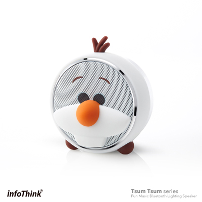 InfoThink TSUM TSUM玩音樂藍牙燈光喇叭-雪寶 Olaf