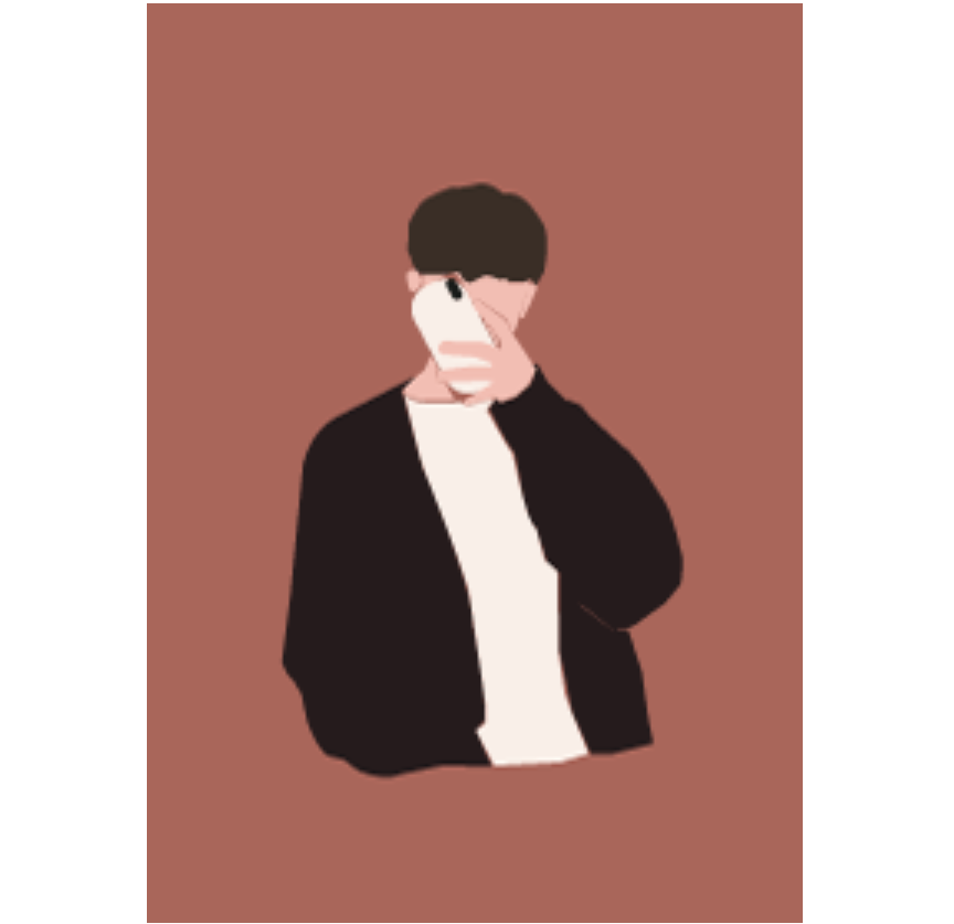 minimal boy : warm tone