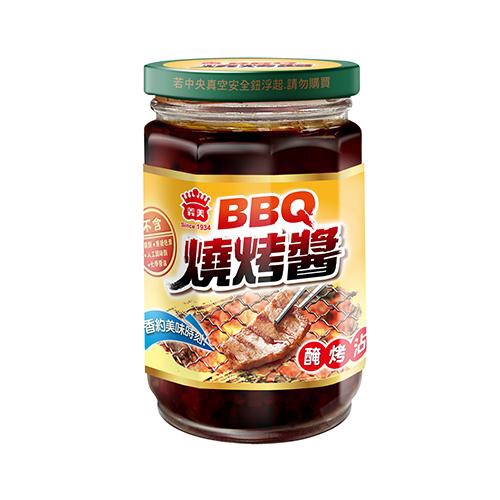◆ 使用100%純釀造全豆醬油 ◆ 不含防腐劑、焦糖色素、人工調味劑 ◆ 使用非基因改造黃豆 品名:義美BBQ燒烤醬 營養標示 每一份量 : 10毫升 本包裝含 : 30份 每份 每100公克 熱量