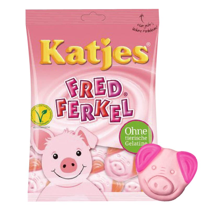 [家速配]德國Katjes軟糖-粉紅豬