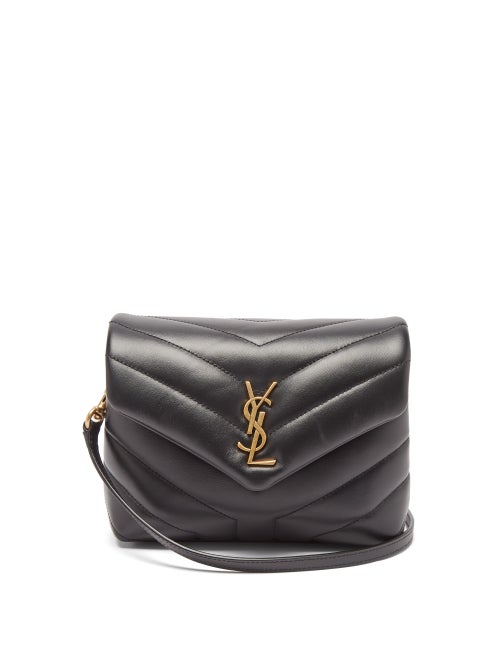 Saint Laurent - Loulou Toy Quilted-leather Cross-body Bag - Womens - Black