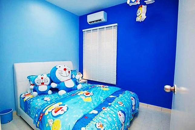 Aneka Ide Desain Kamar Bertema Doraemon Yang Bikin Betah