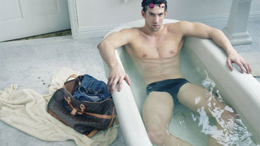美國飛魚 Michael Phelps Louis Vuitton 形象廣告登場