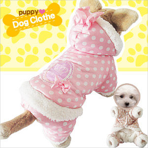 寵物衣│名媛淑女波點寵物服裝.秋冬保暖衣.寵物百貨中小型犬狗貓衣服用品哪裡買專賣店推薦