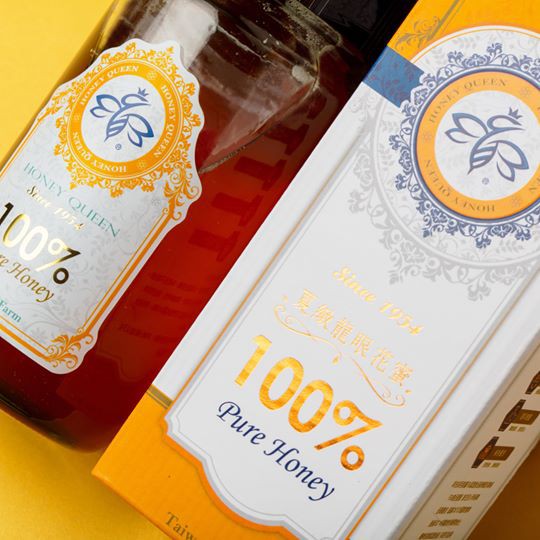 好品好味蜂蜜皇后台灣產外銷北美指定夏緻龍眼花蜜700g