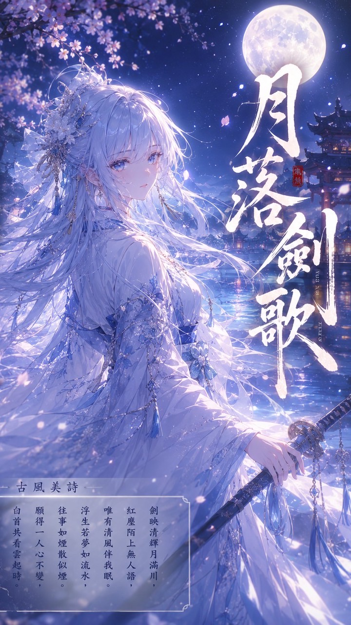 《月落劍歌》and 自創小說分享群