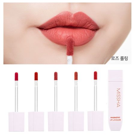 韓國 MISSHA 磁力不掉色霧面唇釉 4g 唇彩 唇蜜 唇釉 霧感 霧面