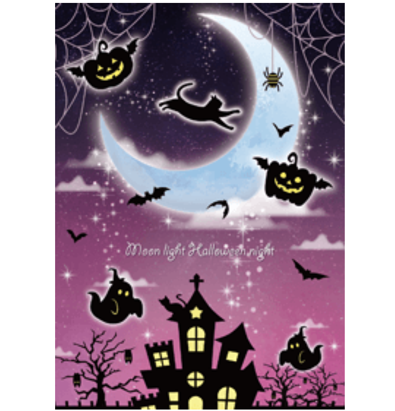 Moon light Halloween night 3