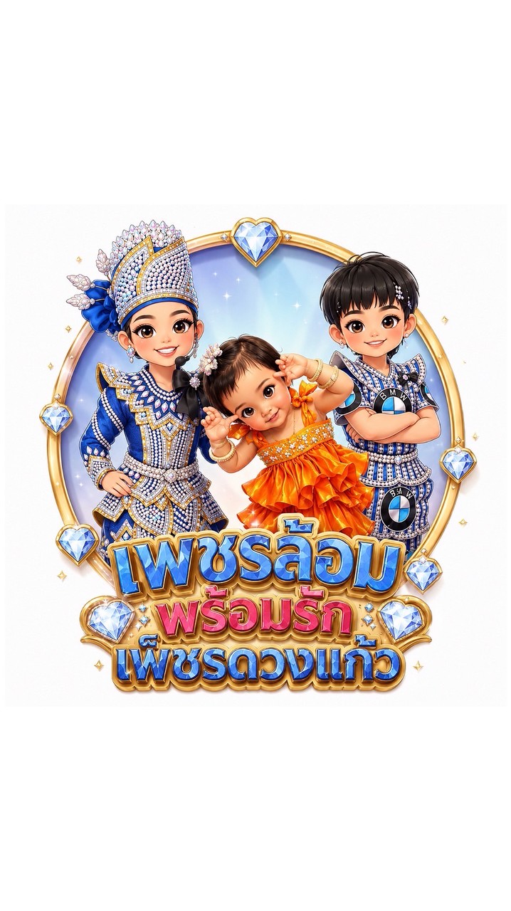 ด้อมเพชรล้อมพร้อมรักเพ็ชรดวงแก้ว