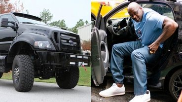 【老 J 推車】正港重量級！細數 NBA 球星俠客歐尼爾 5 輛名車收藏，車頭「超人」標誌太霸氣！