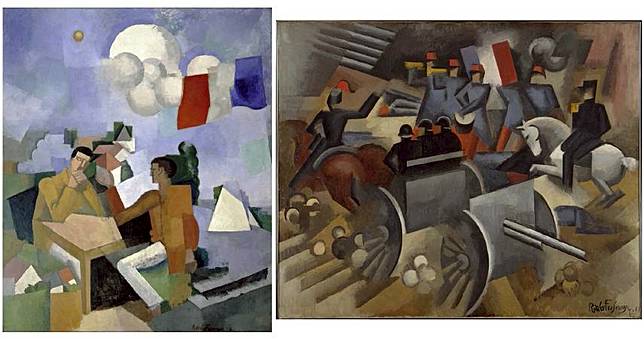 先生 你後面的熱氣球飄走了 法國畫家羅傑 德拉 弗雷斯納roger De La Fresnaye 非池中藝術網 Line Today