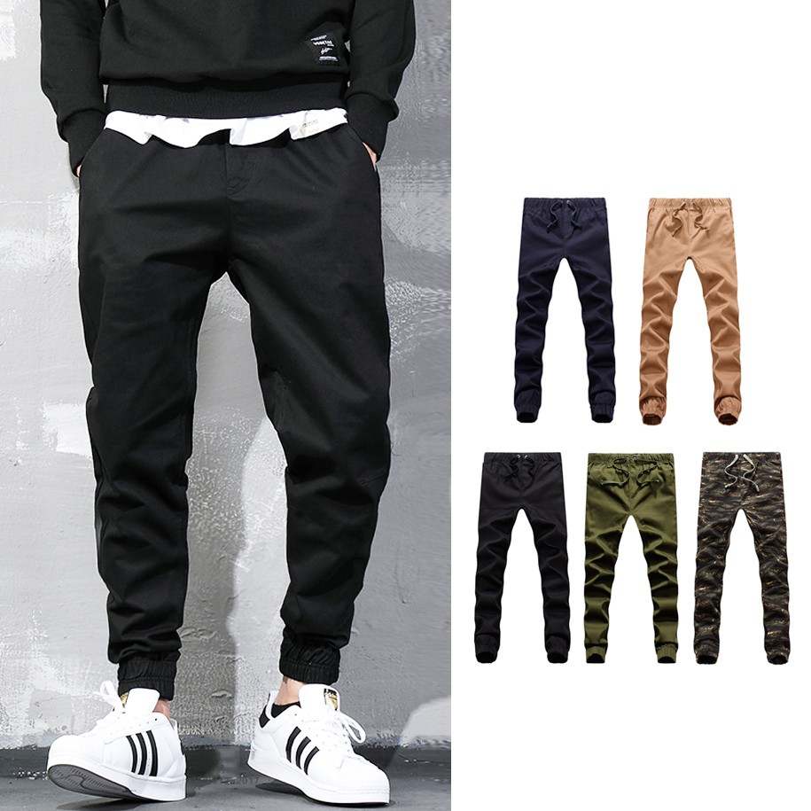 顏色 :卡其色/深藍色/綠色/黑色/深迷彩尺寸 : S / M / L / XL / 2XL#因尺寸太多 下標後留言要啥尺寸 感恩#買到賺到 #四季不敗 #百搭 #多色 #休閒長褲 #縮口褲 #色褲 