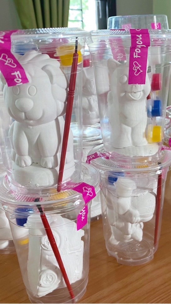 ขายส่งชุดตุ๊กตาปูนปลาสเตอร์