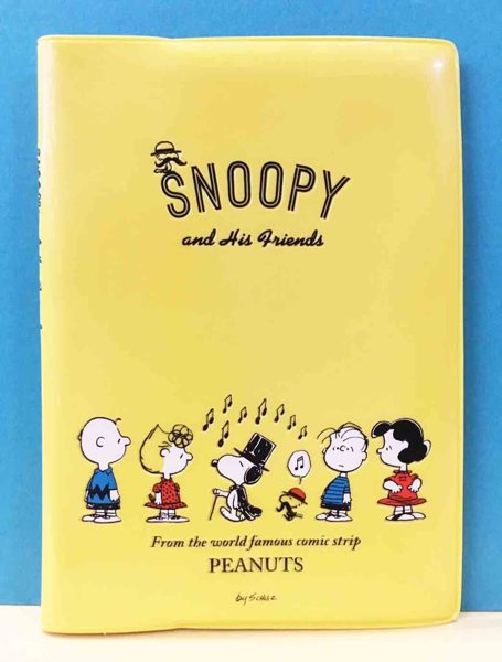 【震撼精品百貨】史奴比Peanuts Snoopy ~SNOOPY證件套-黃音樂#34483