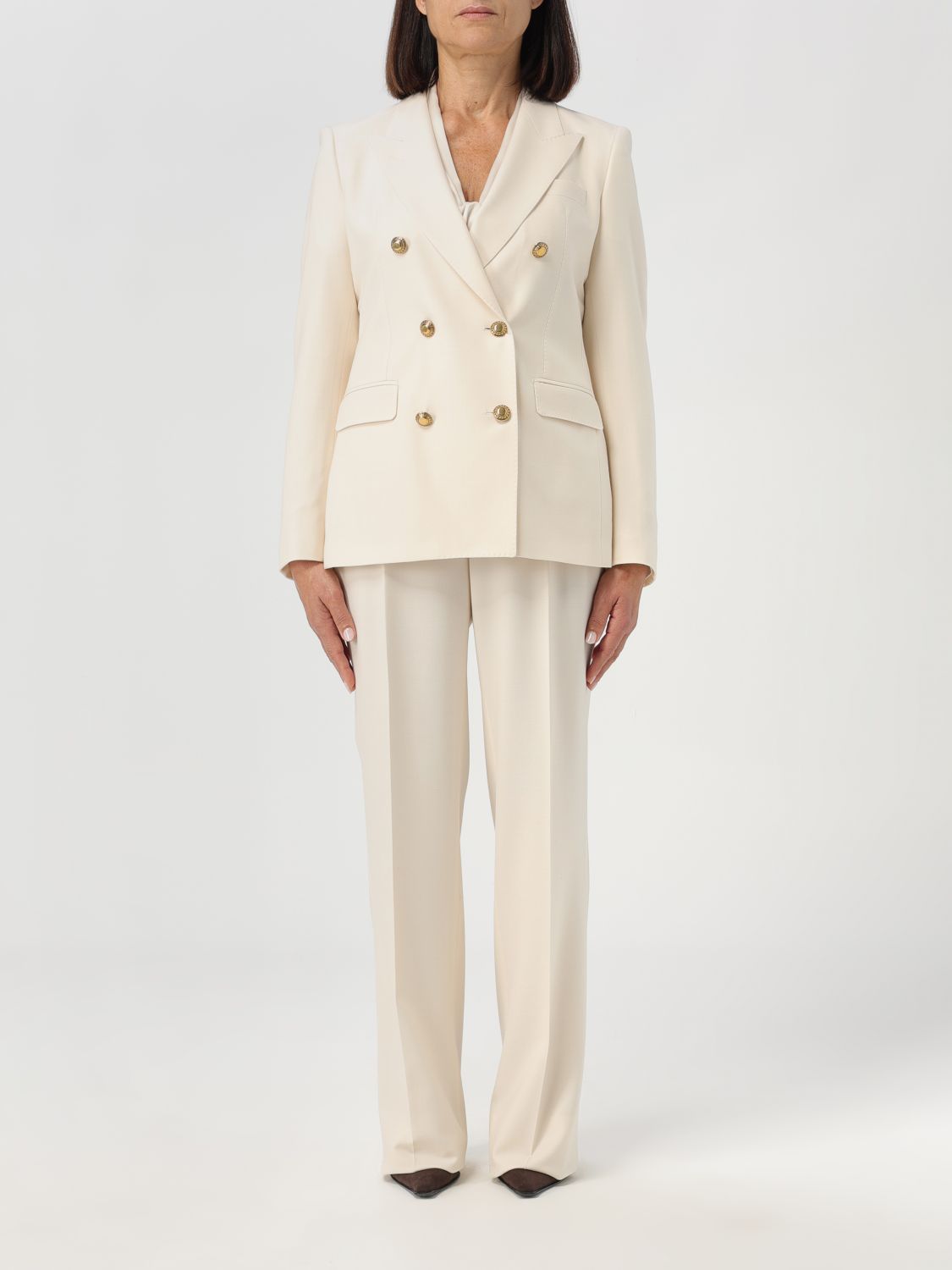 Suit Separate TAGLIATORE Woman colour Yellow Cream