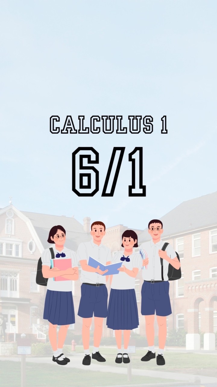 EP 6/1 - Calculus 1