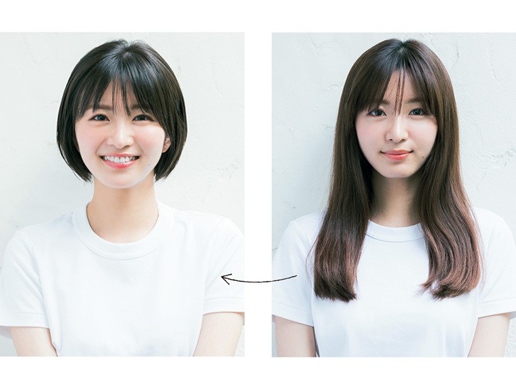 速報 岡崎紗絵がcm以上バッサリ 人生初のボブヘアになるまでに密着