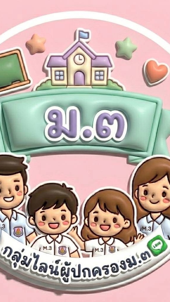 กลุ่มผู้ปกครอง ม.3✌🏼🥰