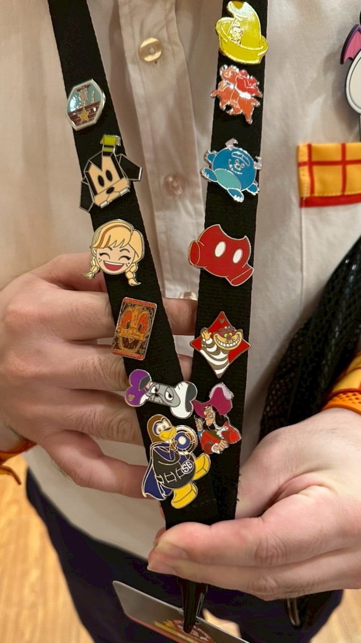 Disney pins only!