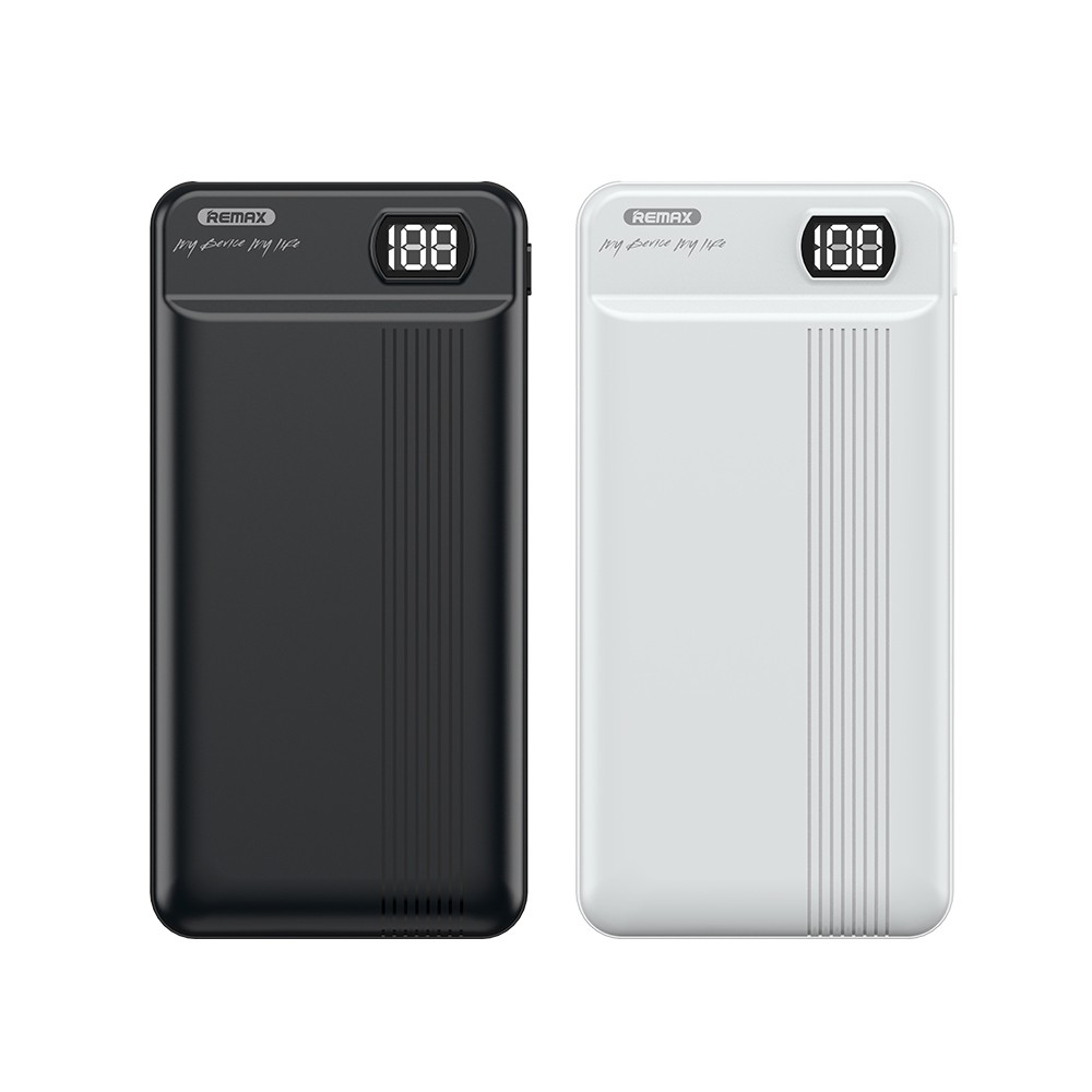 品牌：REMAX型號：RPP-106名稱：飛馳行動電源顏色：白色、黑色輸入：DC5V-2.0A輸出：DC5V-2.1A接口：USB*1 / Micro+TypeC容量：20000mAh (74Wh)材