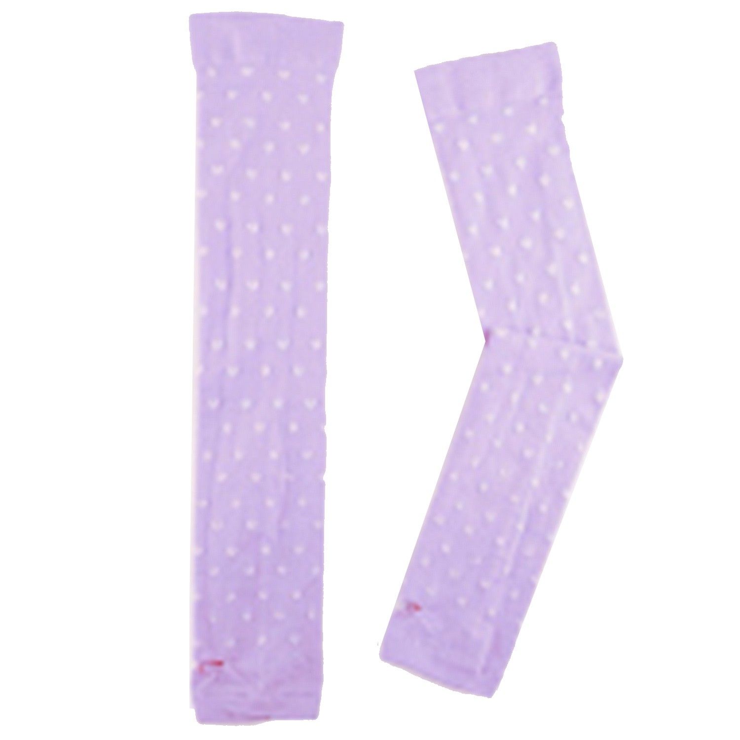 貝柔 Peilou - 高效涼感防蚊抗UV袖套-愛心-紫