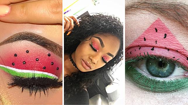 Eyeshadow Semangka, Riasan Mata yang Ngetren untuk Sambut Musim Panas