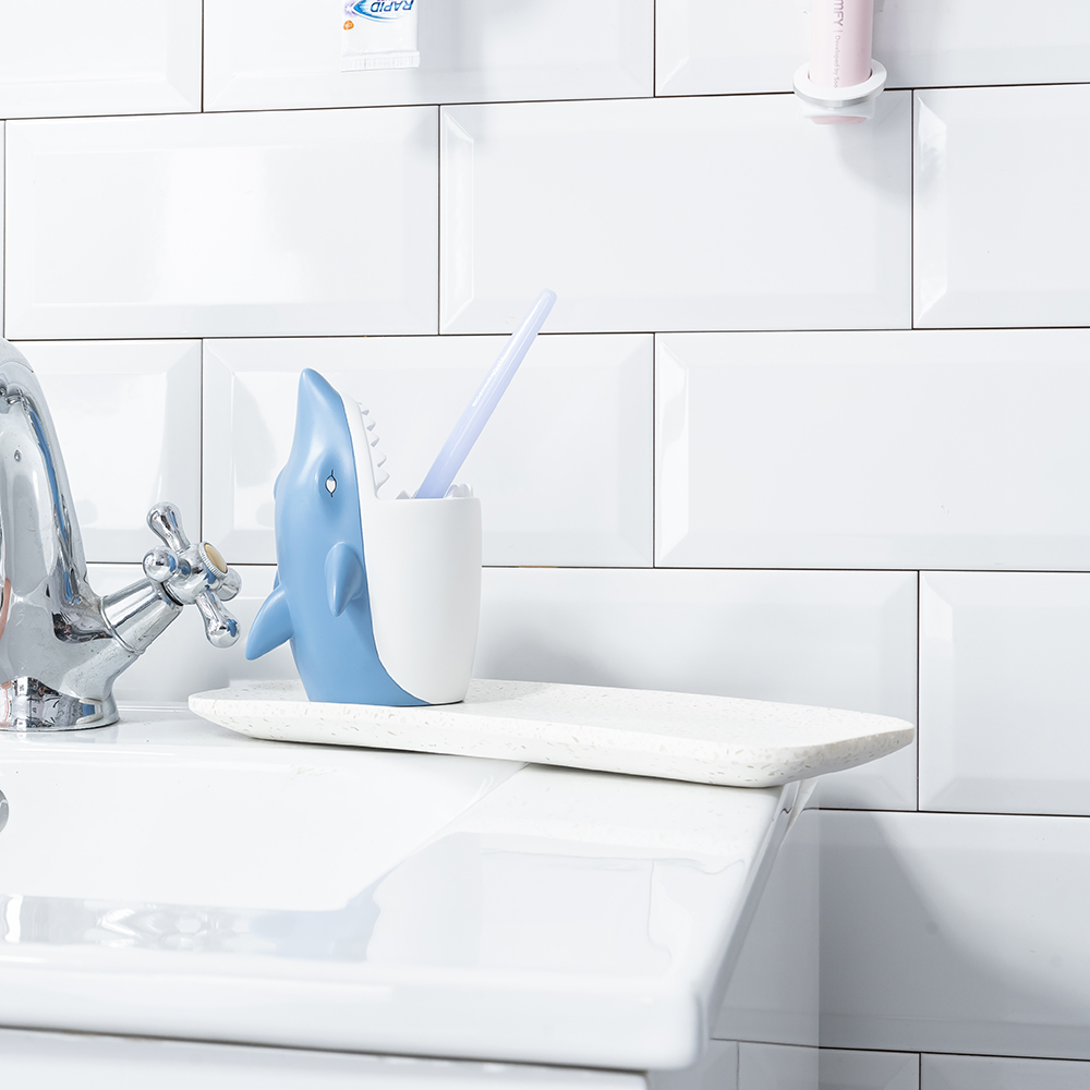 大嘴巴鯊魚牙刷架