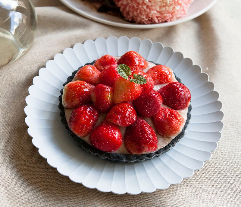 就是鋪滿草莓塔 Strawberry to much tart