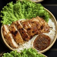 ร้านข้าวKF2Pข้าวไก่ย่างเตาถ่าน