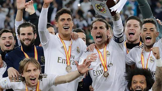 Real Madrid Raih Juara Piala Super Spanyol