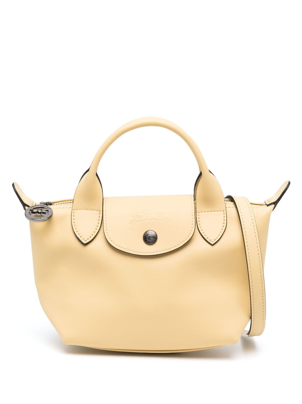 Longchamp - XS Le Pliage Xtra tote bag - women - Leather - One Size - Yellow