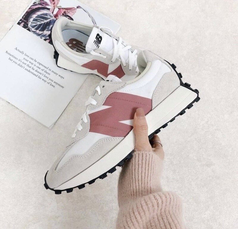 【滿額↘現折$200】【NEW BALANCE】NB327 女鞋 休閒鞋 復古鞋 白粉 淡粉 乾燥玫瑰 玫瑰燕麥 灰粉 粉N 大N 增高 熱門款 WS327CD【勝利屋】