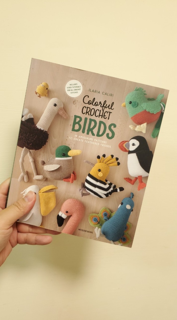 ［葉貓子手作］colorful crochet birds討論群